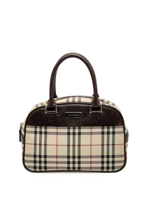 2000-2017 House Check Canvas handbag