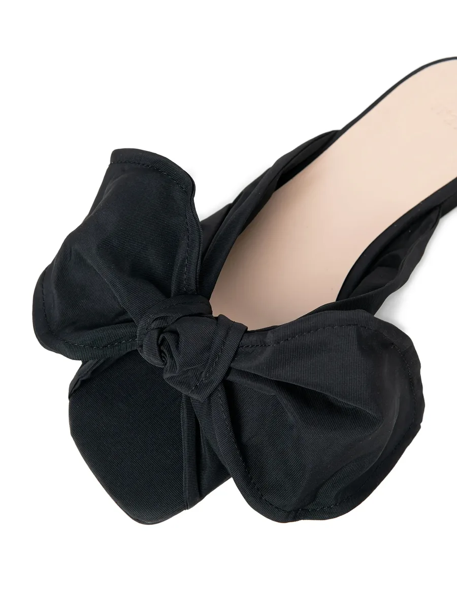 bow-detail sandals 7