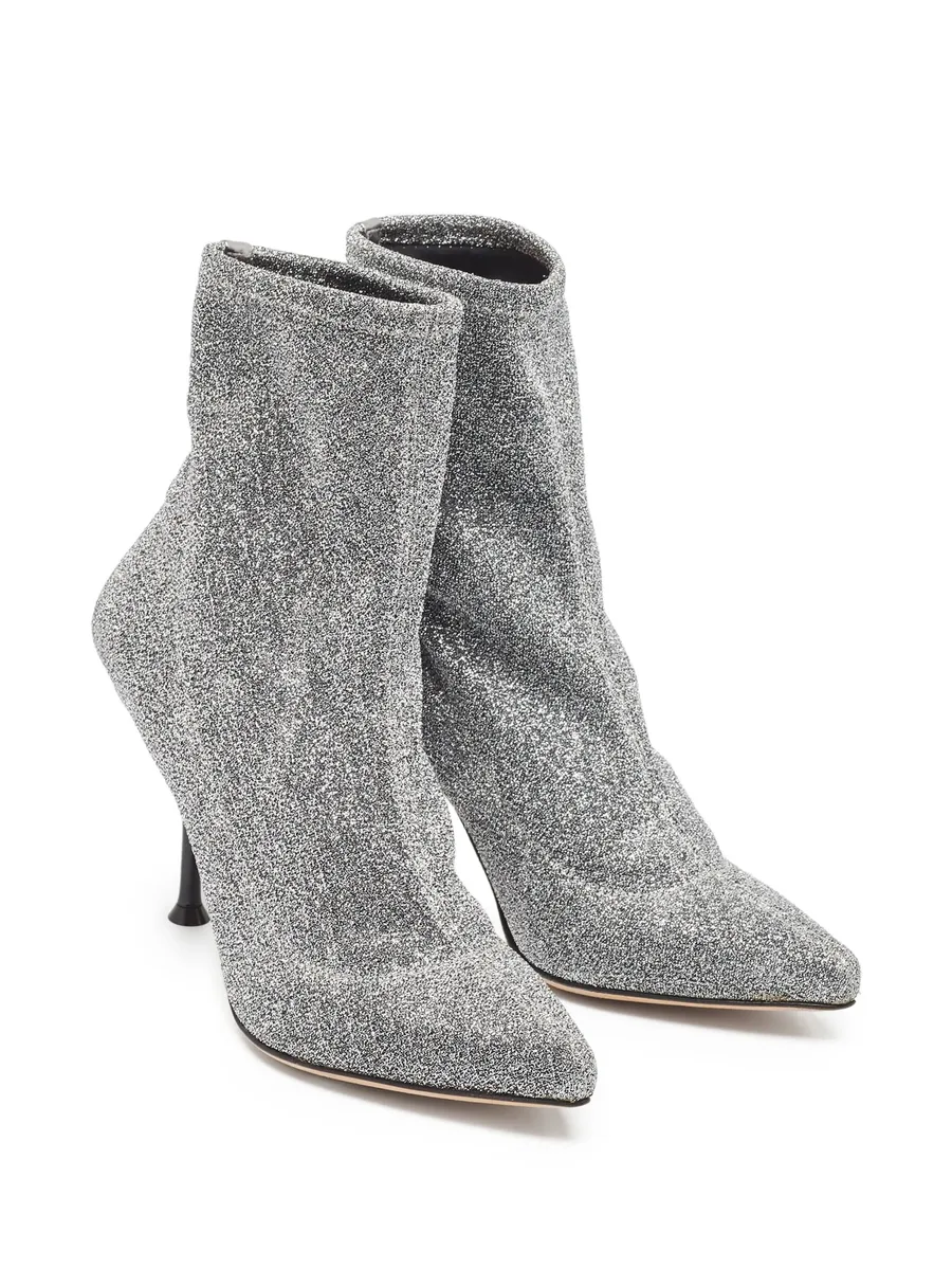 90mm embellished ankle boots 4