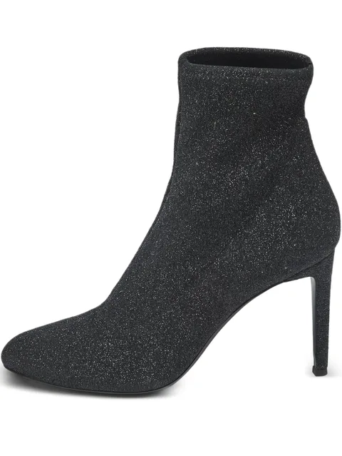 glitter ankle boots
