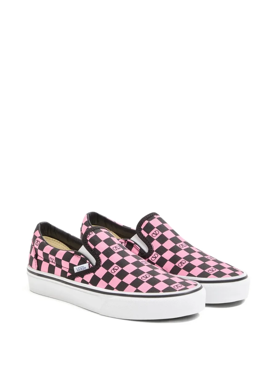 кеды в клетку с логотипом VLogo Signature из коллаборации с Vans 3