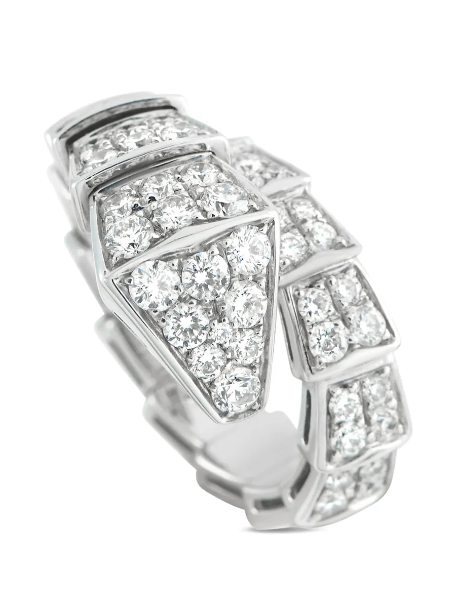 Serpenti Viper diamond ring 2