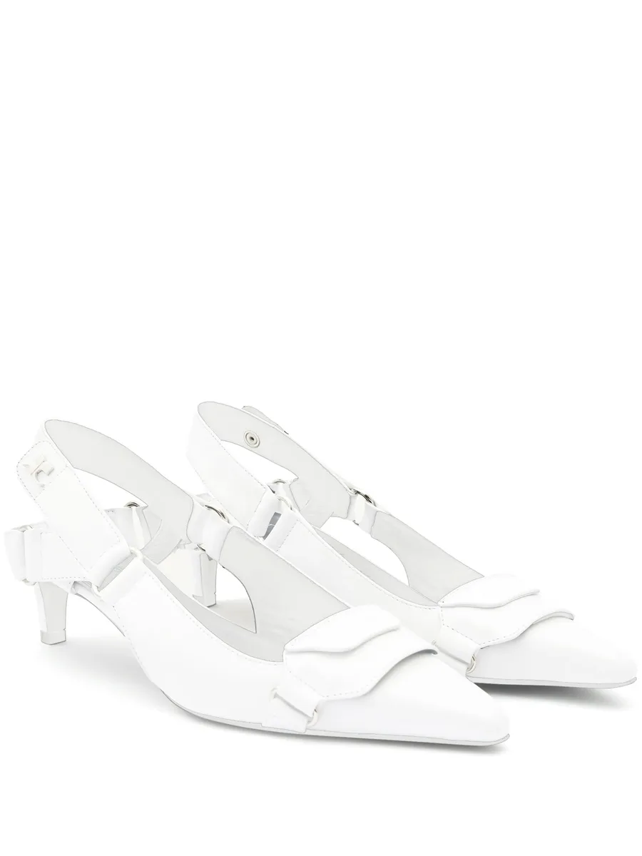 Racer leather pumps 1