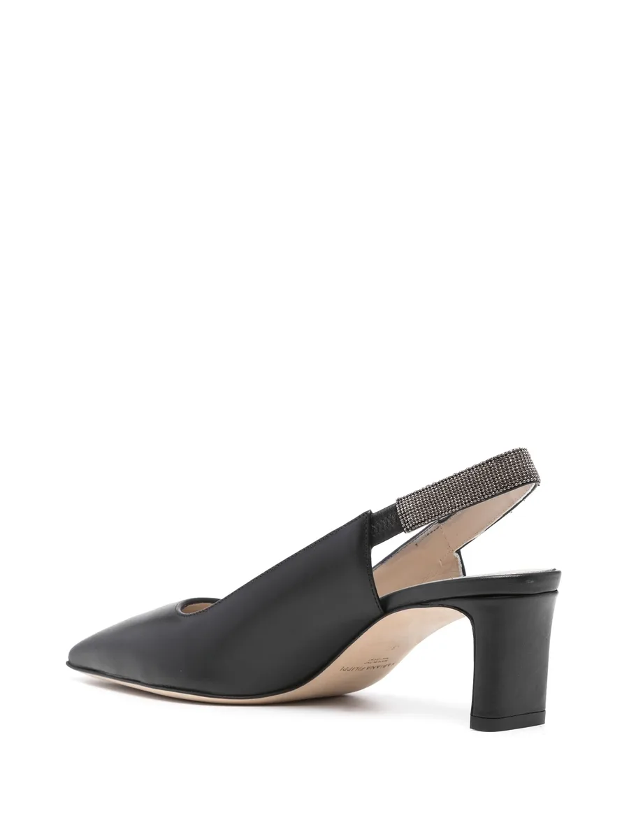 crystal-embellished leather pumps 6