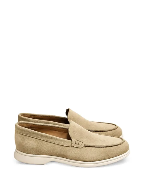 suede loafers