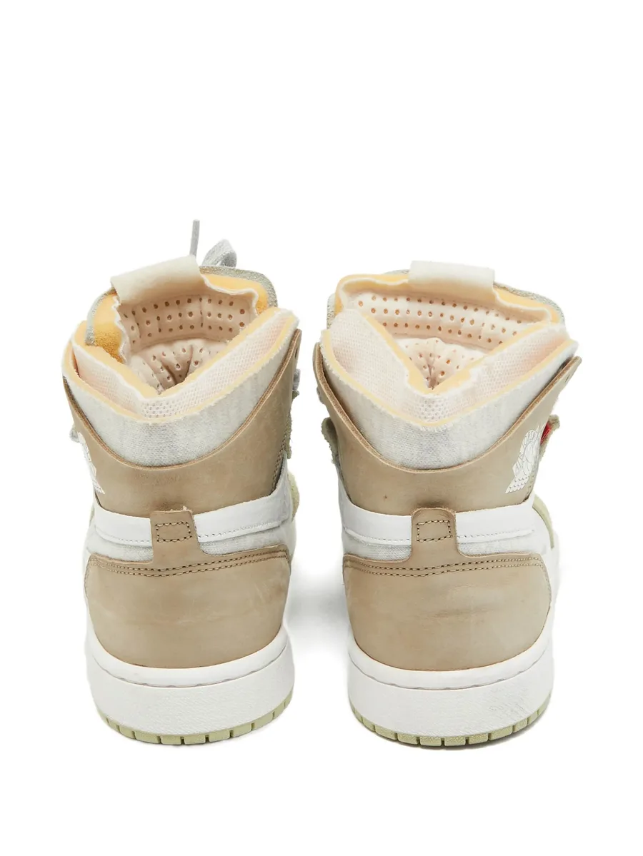 Air Jordan 1 leather suede sneakers 6