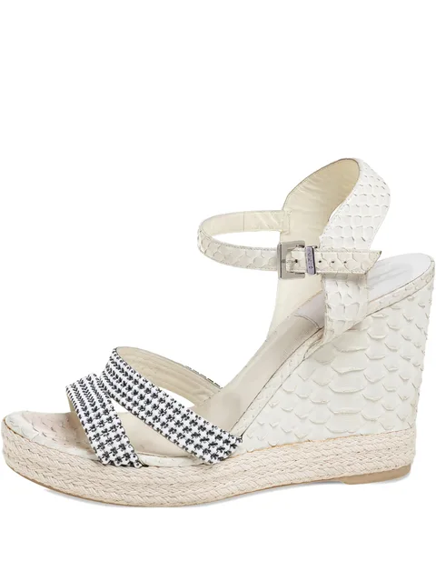 embellished plataform sandals