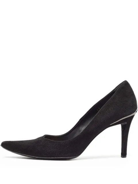 pre-owned 110mm pointed-toe pumps