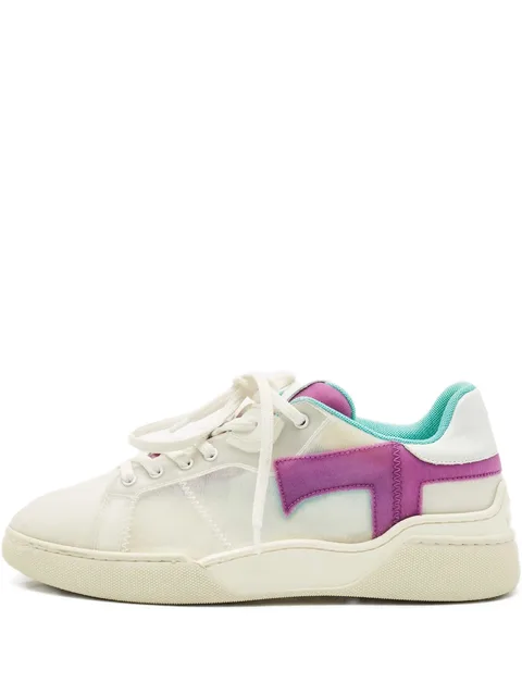 panelled sneakers