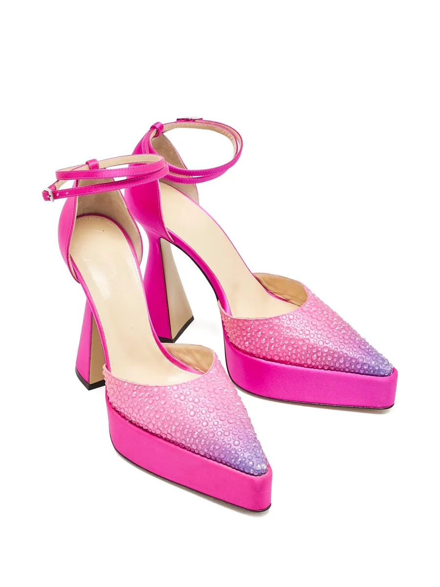 130mm crystal-platform pumps 3