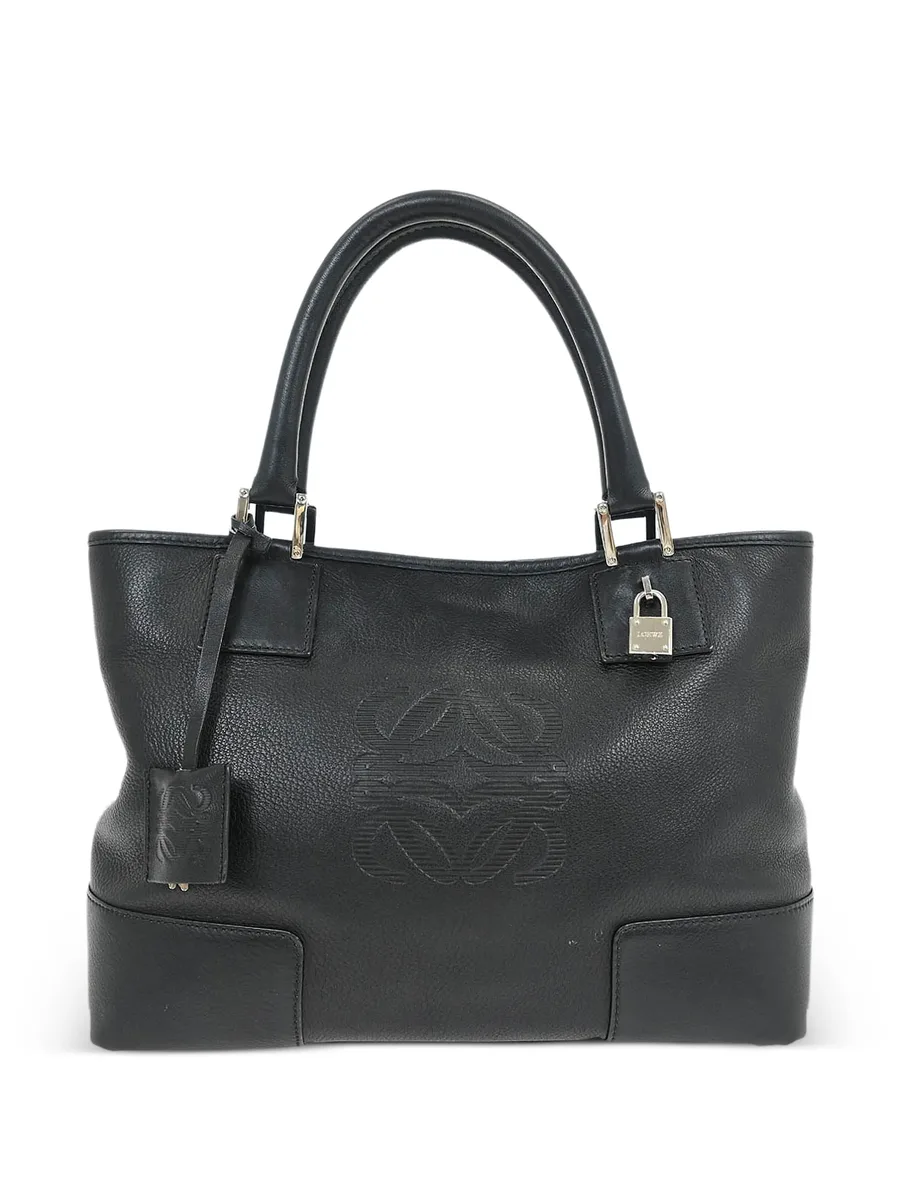 2007 30 Fusta embossed-logo tote bag 1