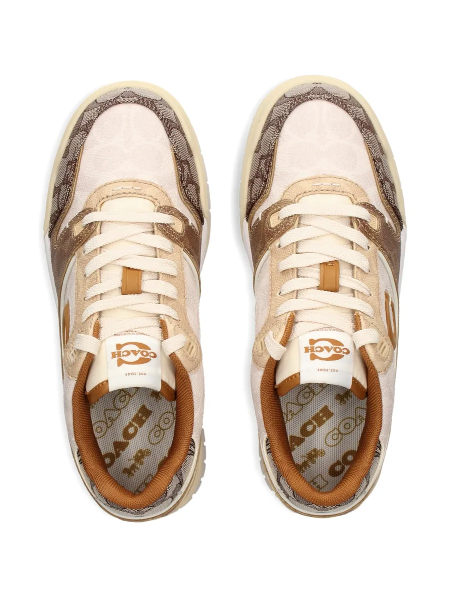 panelled sneakers 5