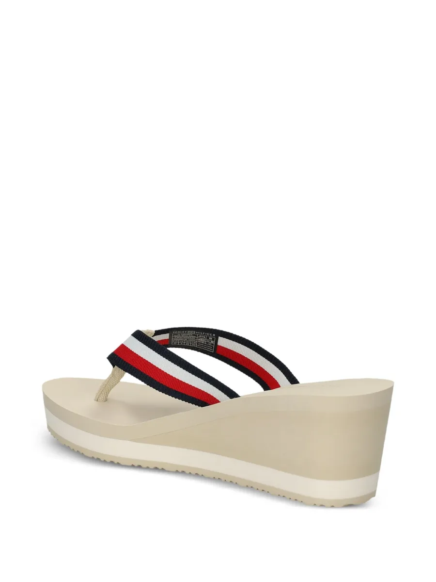 68mm Corporate wedge platform sandals 5