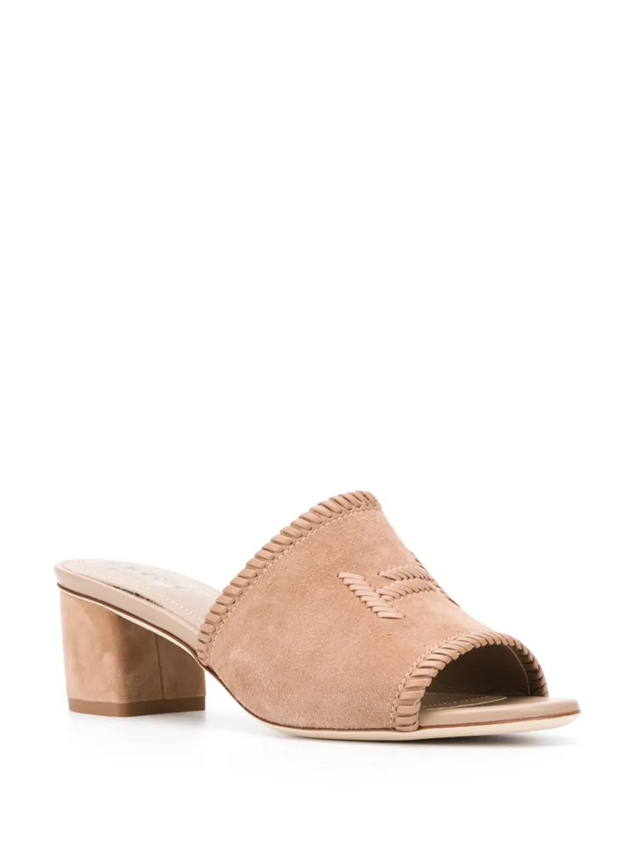 logo-embroidered sandals 3
