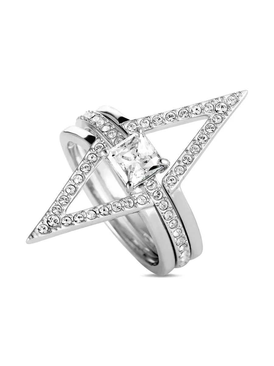 platinum Funk ring set 4