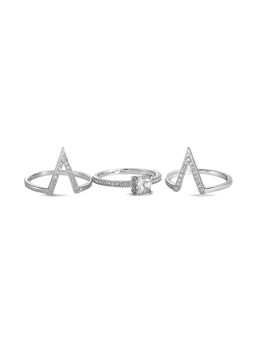 platinum Funk ring set 10
