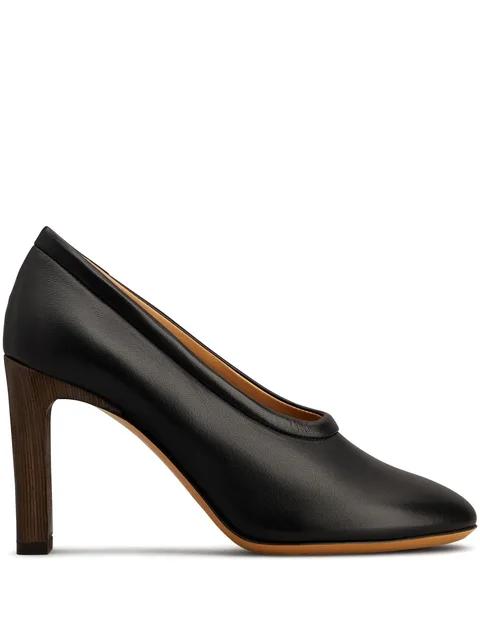 leather pumps