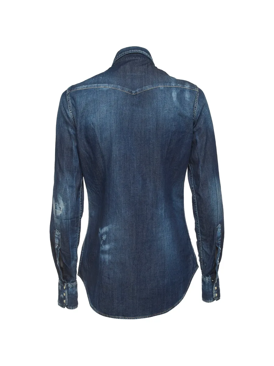 distressed denim shirt 4
