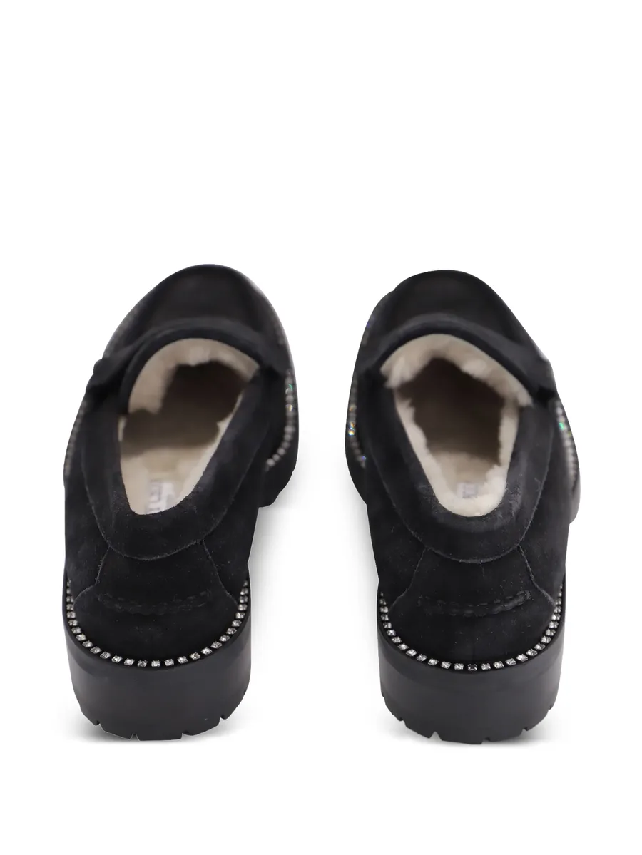 crystal-embellished loafers 5
