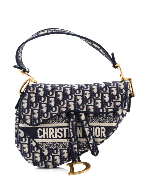 сумка на плечо Saddle Handbag с вышитым логотипом