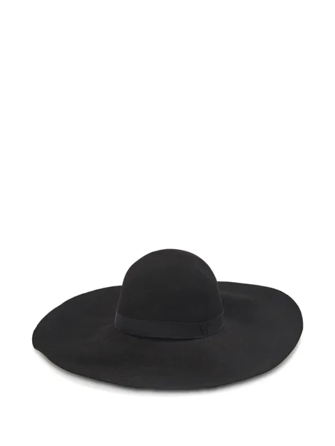 pre-owned Blanche wide-brim felt hat