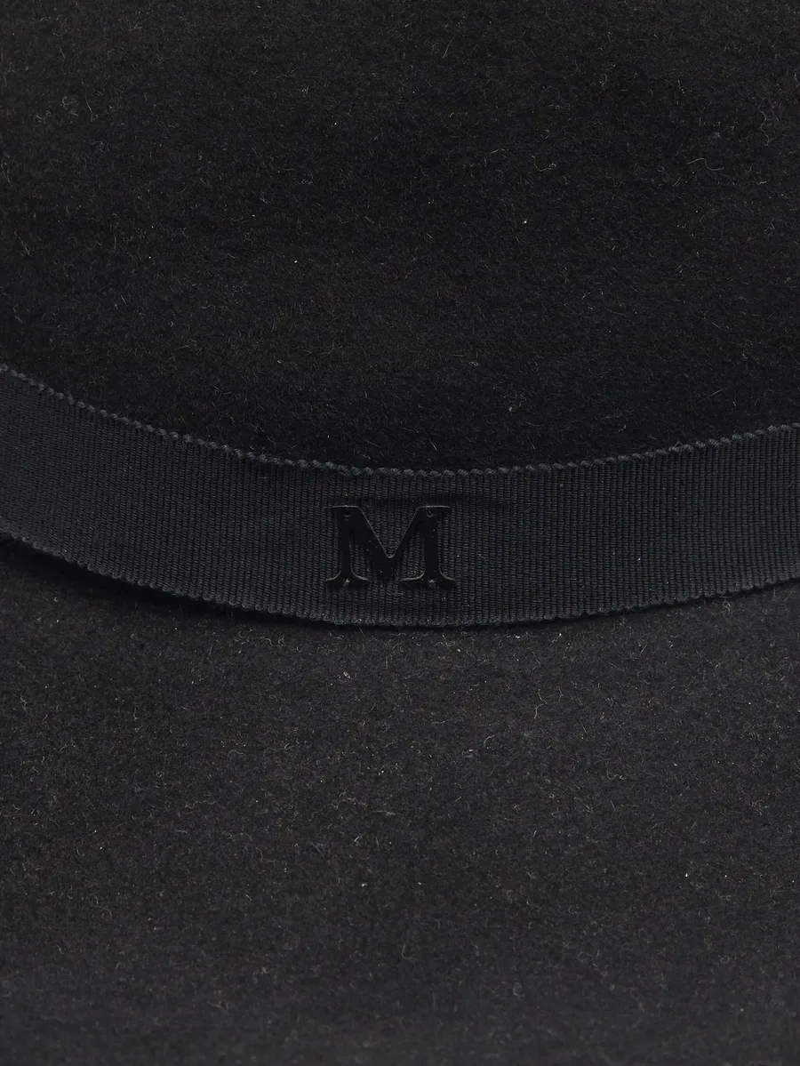 pre-owned Blanche wide-brim felt hat 9