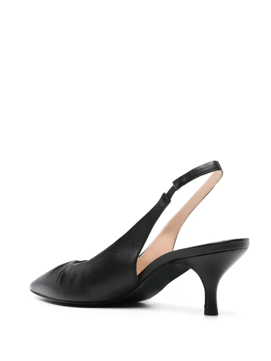 55mm ruched-detailed pumps 6