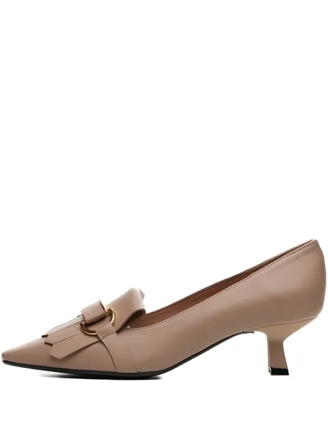 fringe-detailed pumps