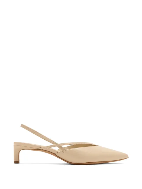 criss-cross slingback pumps