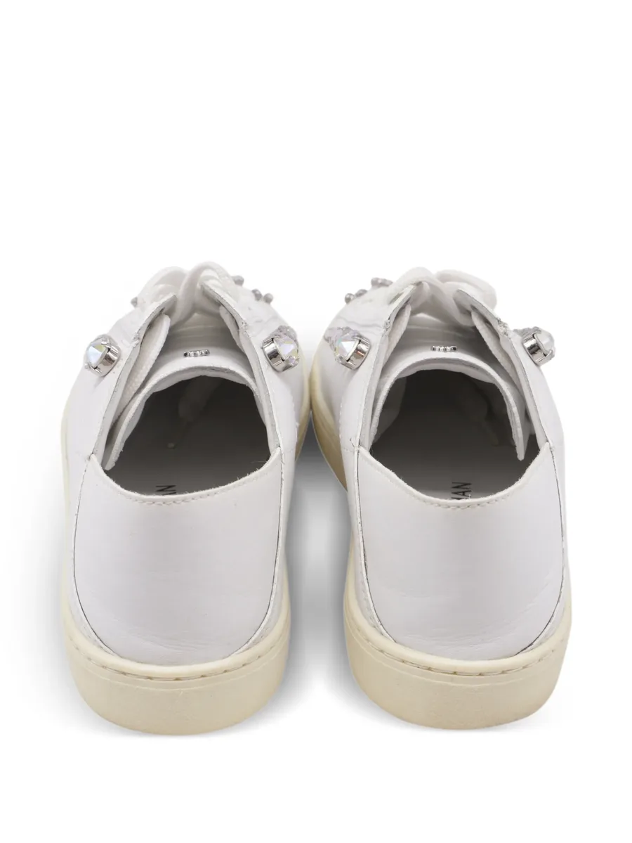 crystal-embellished low-top sneakers 6