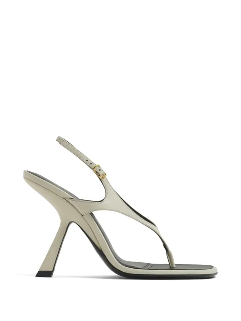 square-toe sandals