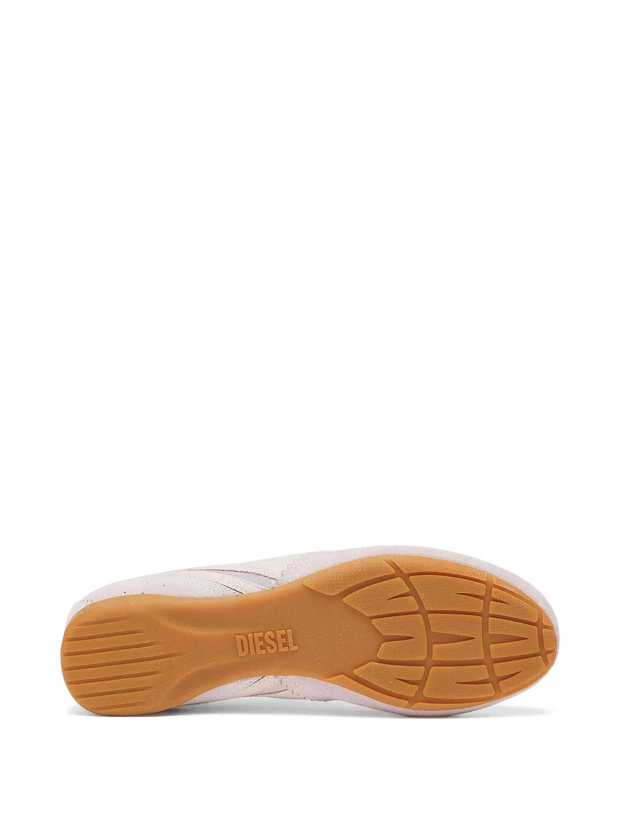 D-Mile-Flat sneakers with suede overlays 10