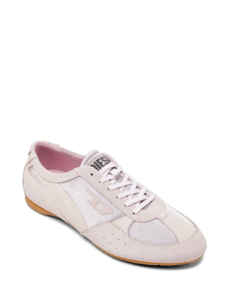 D-Mile-Flat sneakers with suede overlays 11