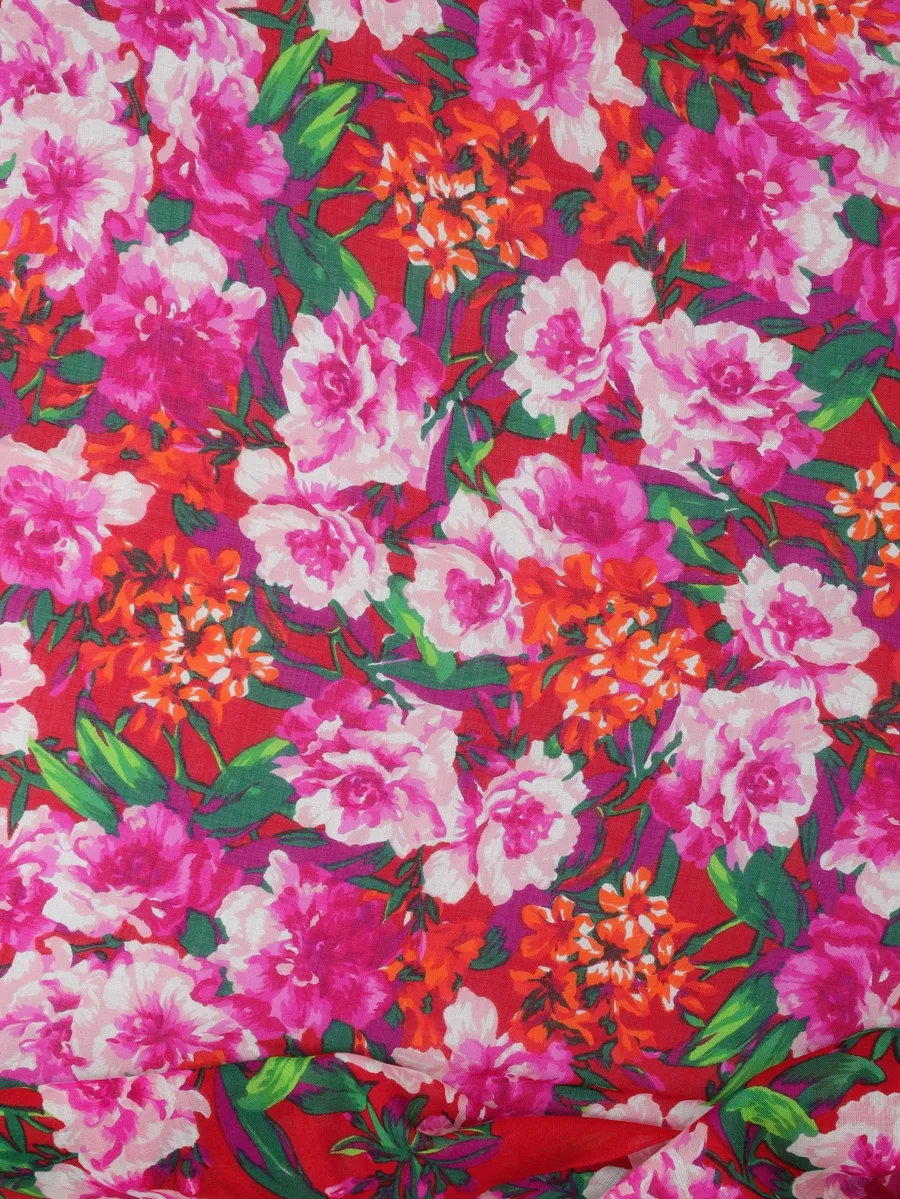 floral-print scarf 6