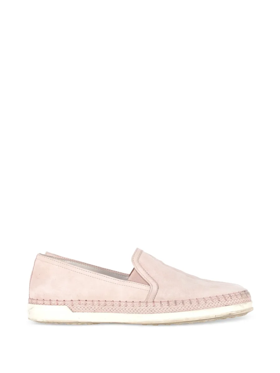 slip-on suede trainers 2