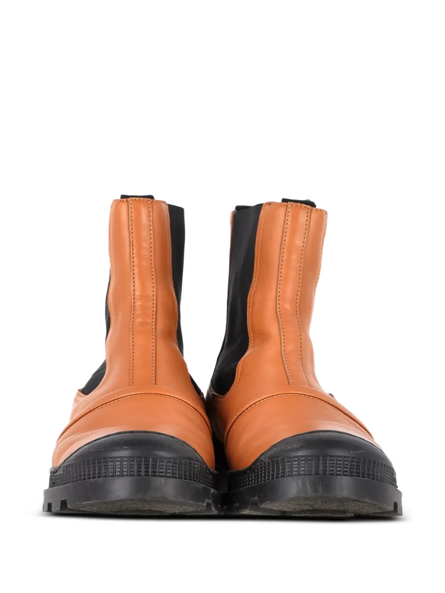 leather chelsea boots 10