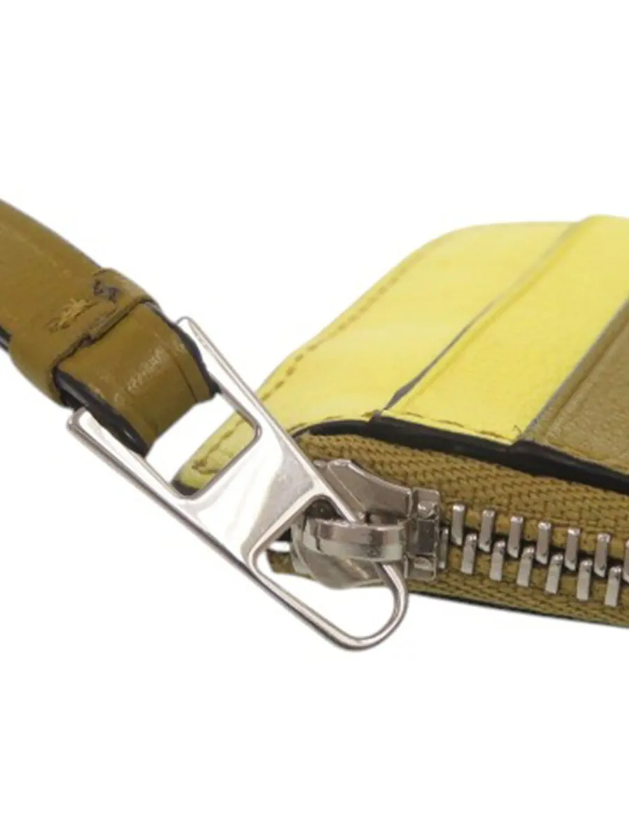 кошелек для монет Tricolor Calfskin Puzzle Card Holder (2022 год) 9