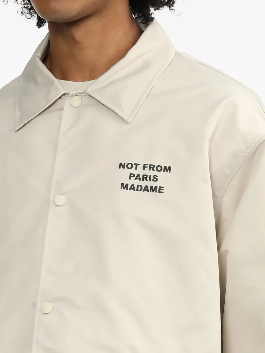 бомбер La Veste Slogan 10
