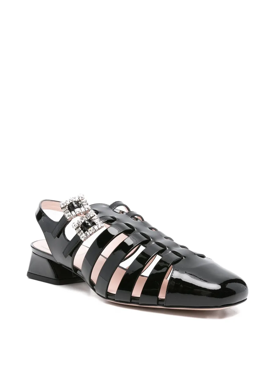 босоножки Très Vivier 35 с кристаллами 4