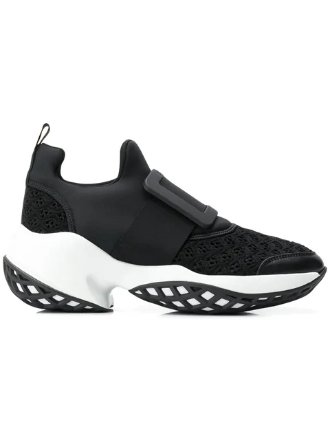 panel slip-on sneakers