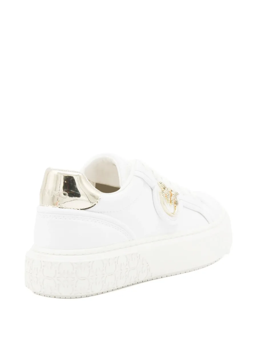 metallic-detail bird-embellishment sneakers 7