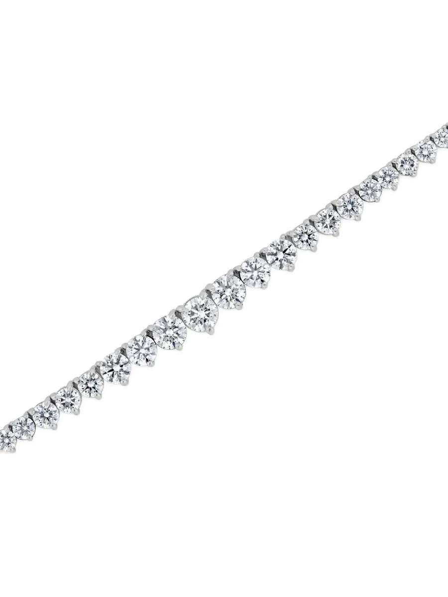 Riviera diamond tennis necklace 6