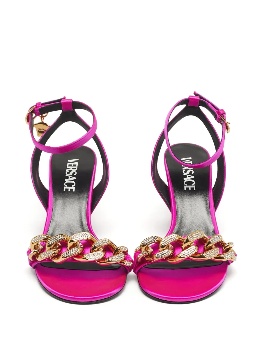 Medusa chain sandals 5