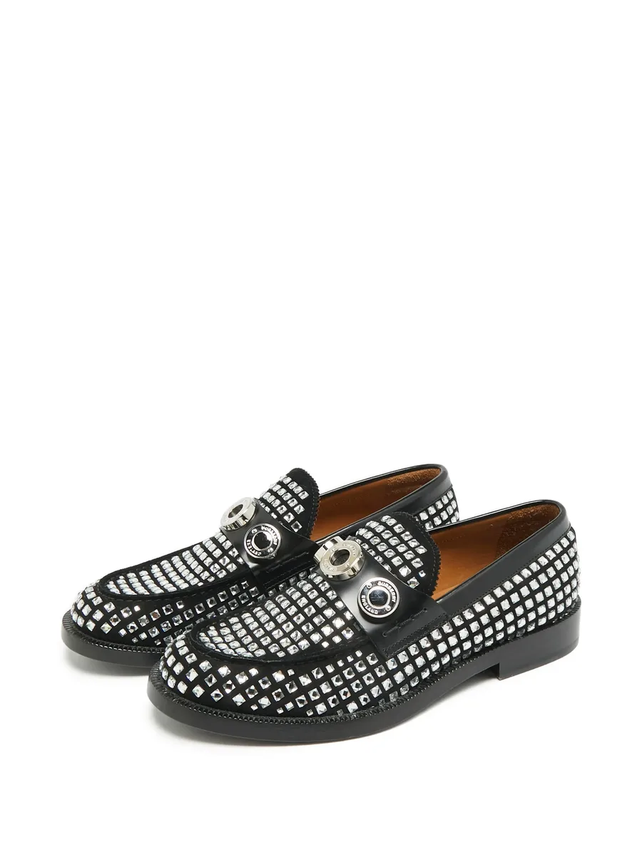 Broadbrook crystal-embellished loafers 6