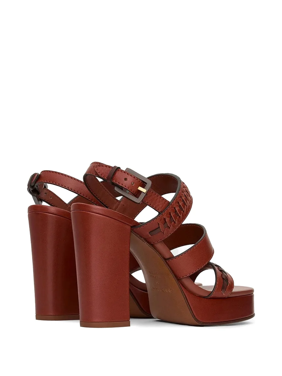 Alchemy woven platform sandals 6