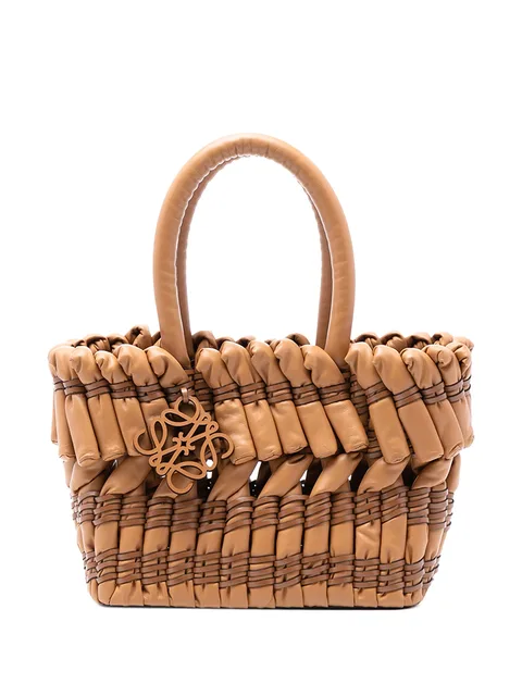 маленькая сумка-тоут Nappa Tubular Basket (2022 год)