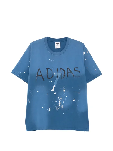 футболка с логотипом из коллаборации с adidas