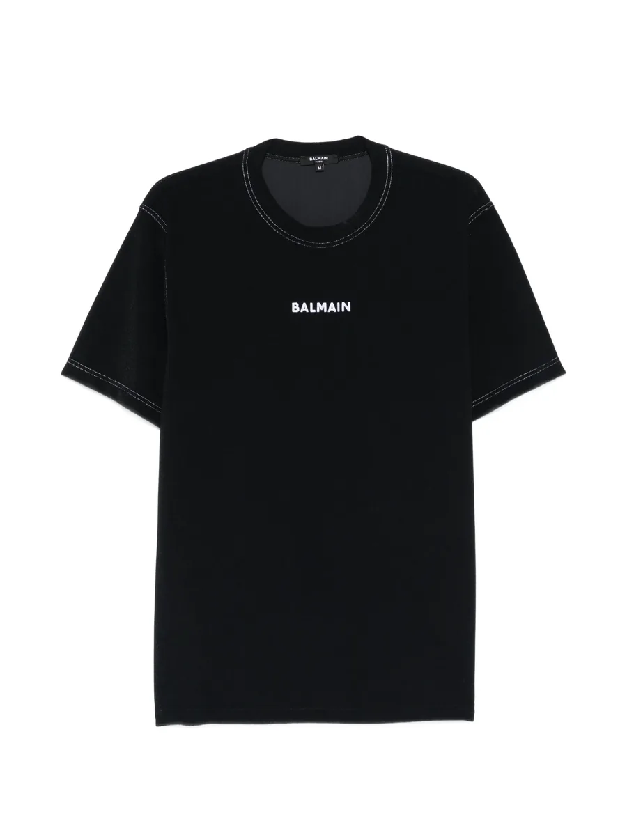 logo-embroidered T-shirt 2
