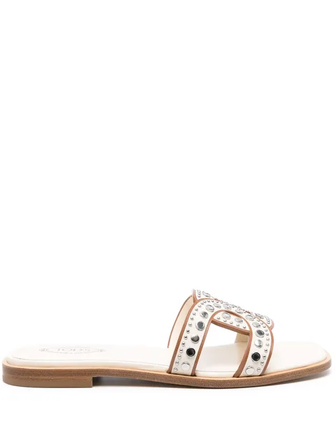 studded leather sandals