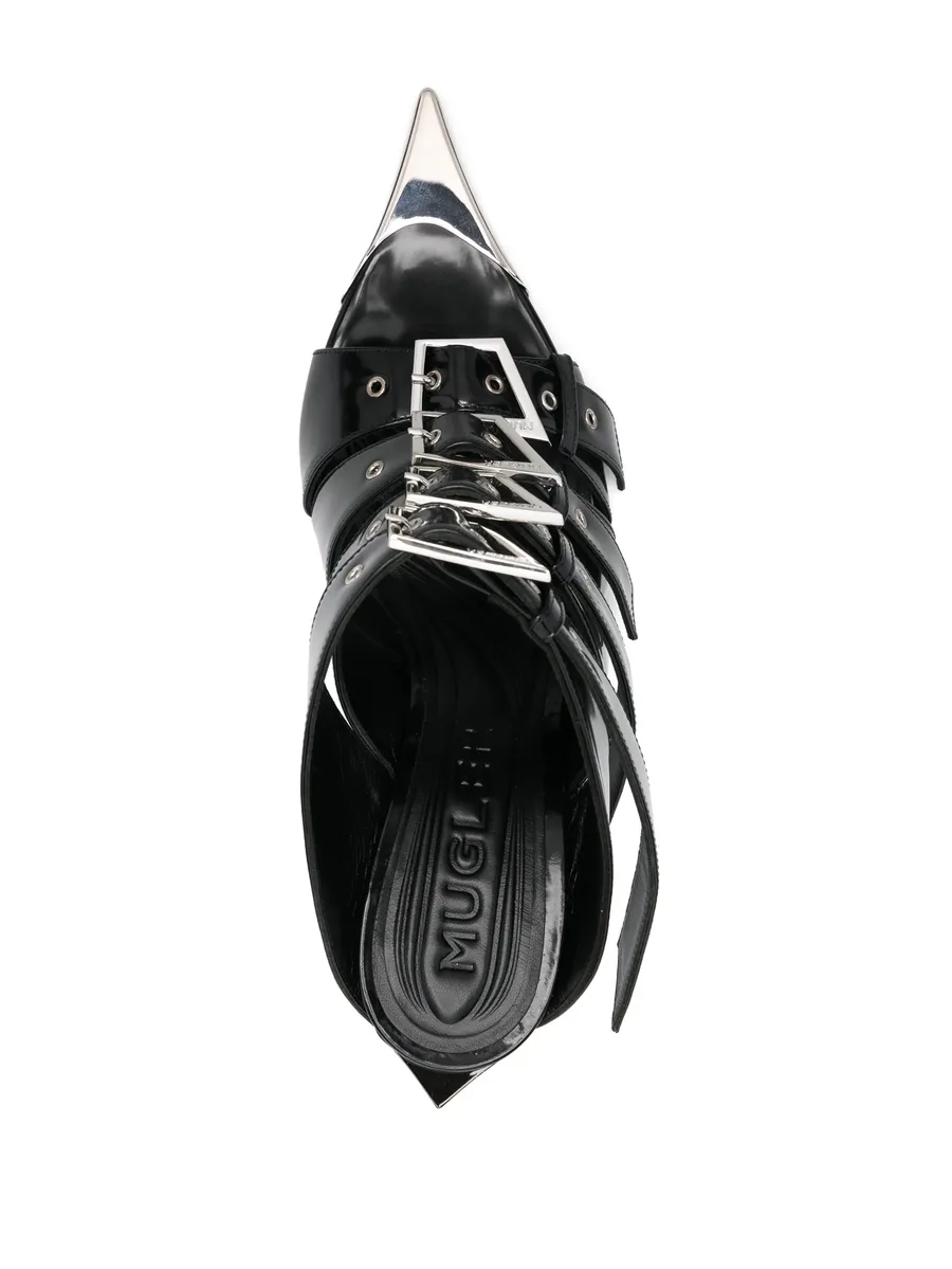 100mm buckle-detailed sandals 7